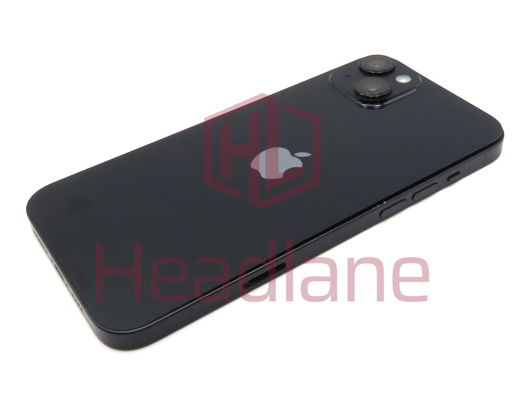 iPhone 14 Plus Back / Battery Cover + Small Parts - Black (Pulled - Grade C)