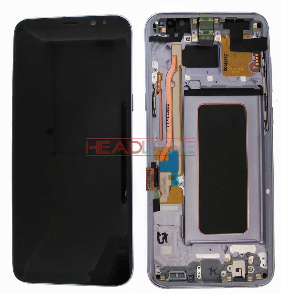 Samsung SM-G955 Galaxy S8+ LCD Display / Screen + Touch - Orchid Grey (No Box)