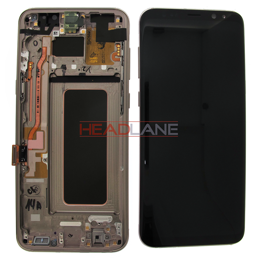 Samsung SM-G955 Galaxy S8+ LCD Display / Screen + Touch - Gold (No Box)