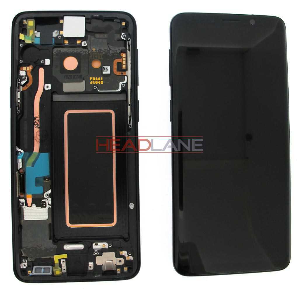 Samsung SM-G960F Galaxy S9 LCD Display / Screen + Touch - Black (No Box)