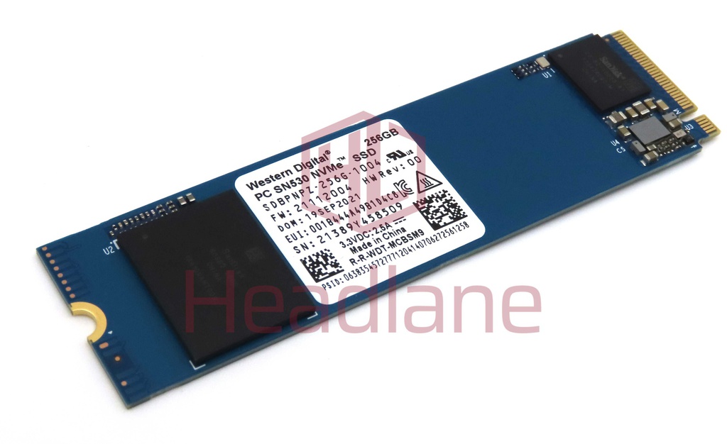 Western Digital 256GB SN530 M.2 NVMe SSD