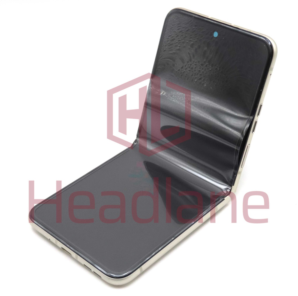 Motorola XT2323 Razr 40 Main / Inner LCD Display / Screen + Touch - Vanilla Cream