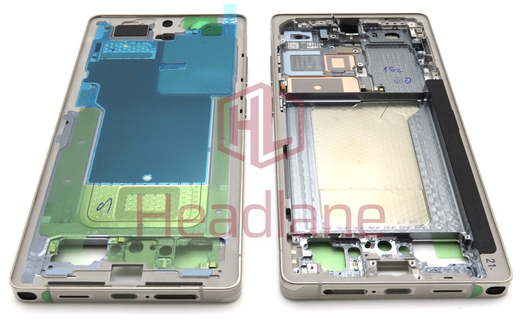 Samsung SM-S938 Galaxy S25 Ultra Display Frame / Chassis - Titanium Grey / Titanium Jadegreen / Titanium Black / Titanium Pinkgold