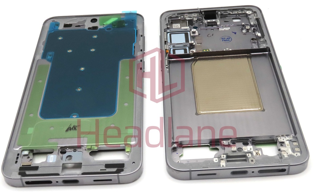 Samsung SM-S936 Galaxy S25+ / Plus Display Frame - Silver Shadow