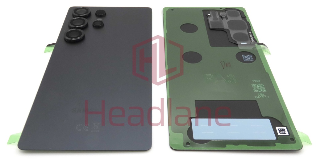 Samsung SM-S938 Galaxy S25 Ultra Back / Battery Cover - Titanium Jetblack