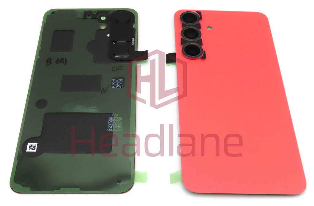 Samsung SM-S936 Galaxy S25+ / Plus Back / Battery Cover - Coralred