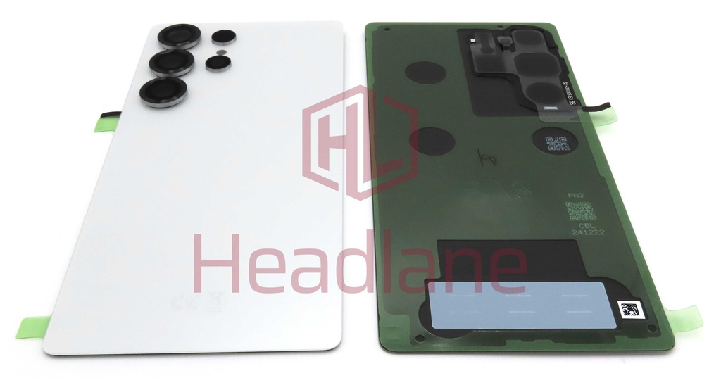 Samsung SM-S938 Galaxy S25 Ultra Back / Battery Cover - Titanium Whitesilver