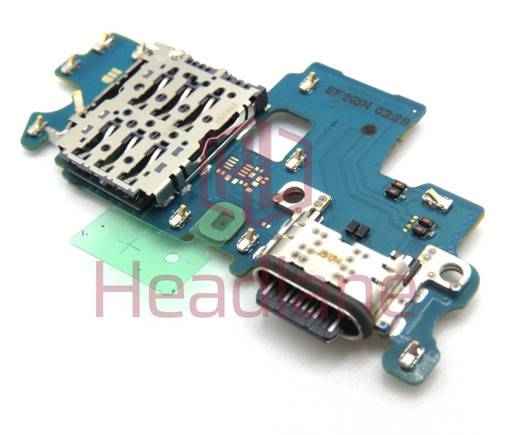 Samsung SM-A566 Galaxy A56 5G SIM Card Reader + Charging Port Flex