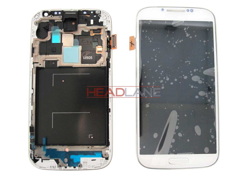 Samsung GT-I9500 Galaxy S4 LCD Display / Screen + Touch - White