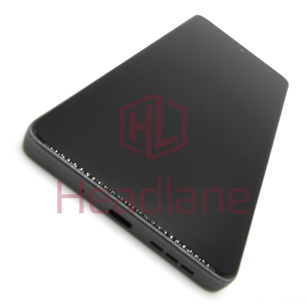 Motorola XT2437 Moto G75 5G LCD Display / Screen + Touch - Charcoal Grey