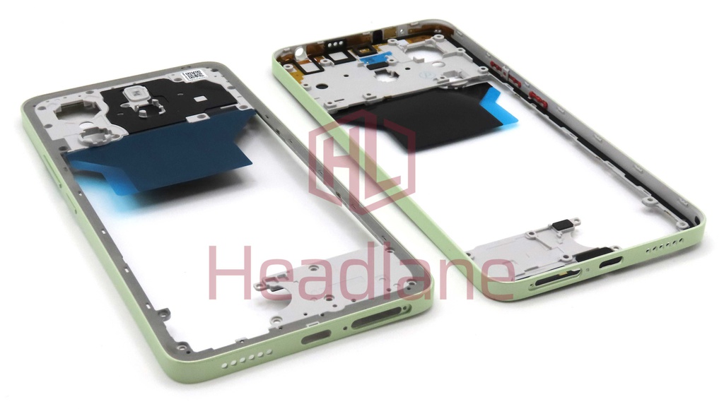 Xiaomi Redmi Note 14 Middle Cover / Chassis - Lime Green