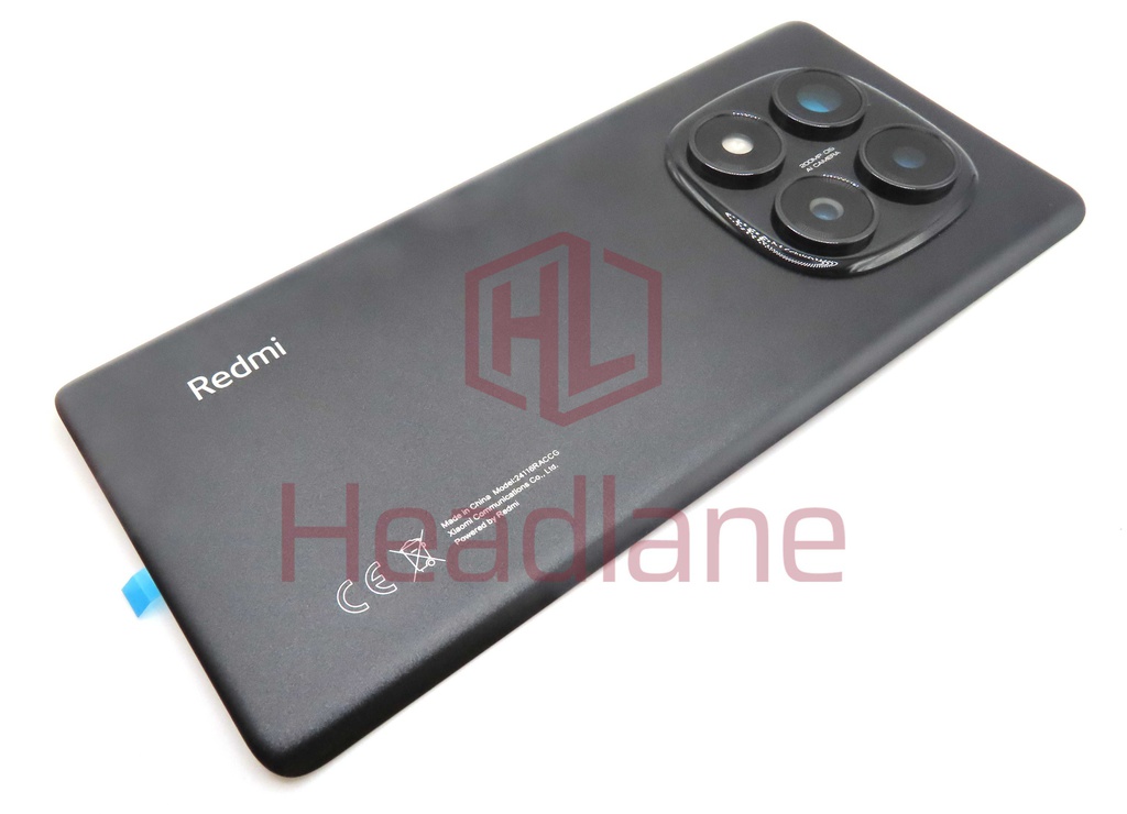 Xiaomi Redmi Note 14 Pro Back / Battery Cover - Midnight Black