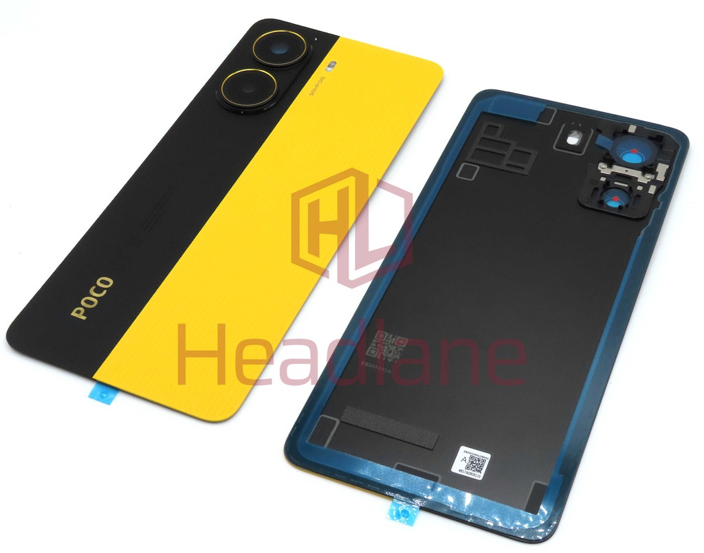 Xiaomi Poco X7 Pro Back / Battery Cover - Yellow