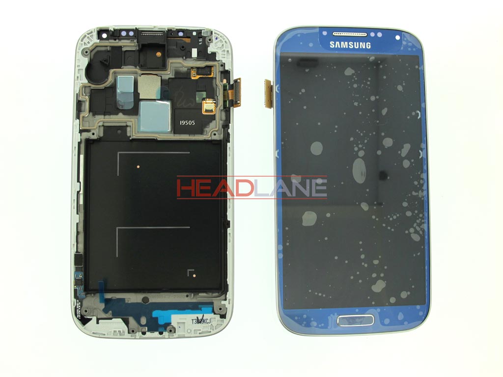 Samsung GT-I9505 Galaxy S4 LTE LCD Display / Screen + Touch - Blue