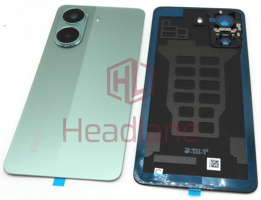 Xiaomi Poco X7 Pro Back / Battery Cover - Green
