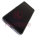 Oppo PGT110 CPH2437 Find N2 Flip Main / Inner LCD Display / Screen + Touch - Purple