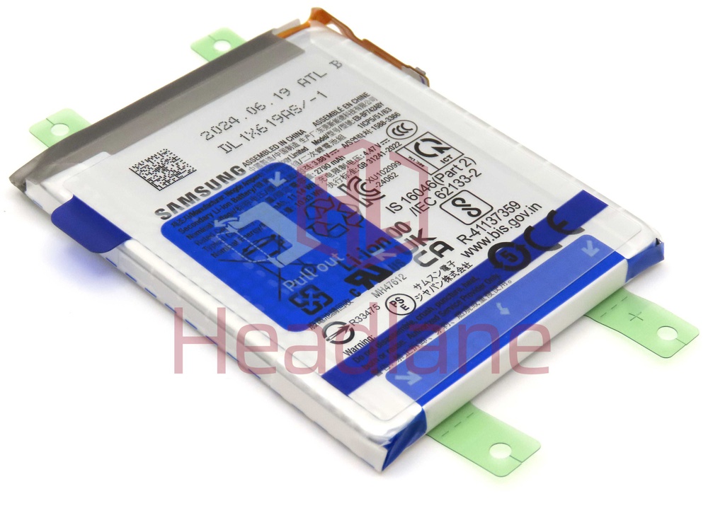 Samsung SM-F741 F761 Galaxy Z Flip6 5G / Flip7 FE EB-BF742ABY 2870mAh Battery