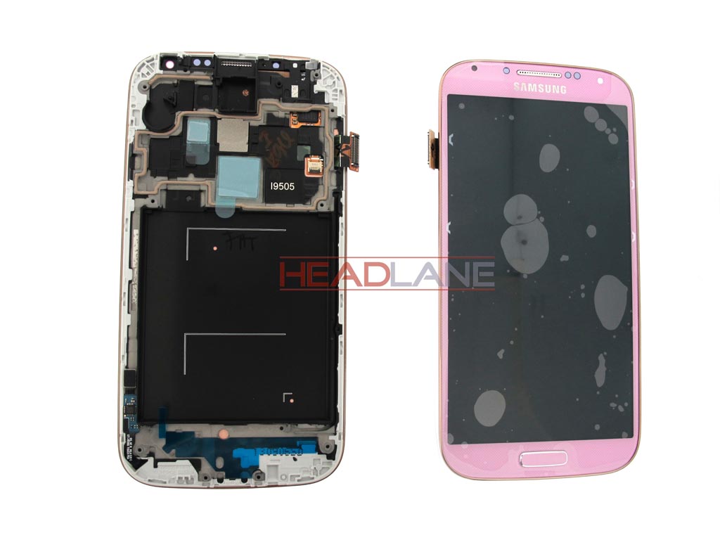 Samsung GT-I9505 Galaxy S4 LTE LCD Display / Screen + Touch - Gold Pink