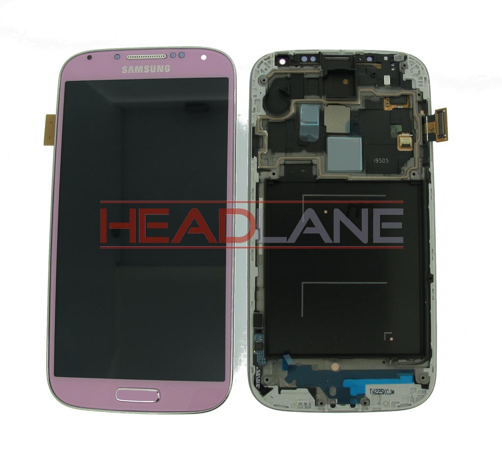Samsung GT-I9505 Galaxy S4 LTE LCD Display / Screen + Touch - Pink