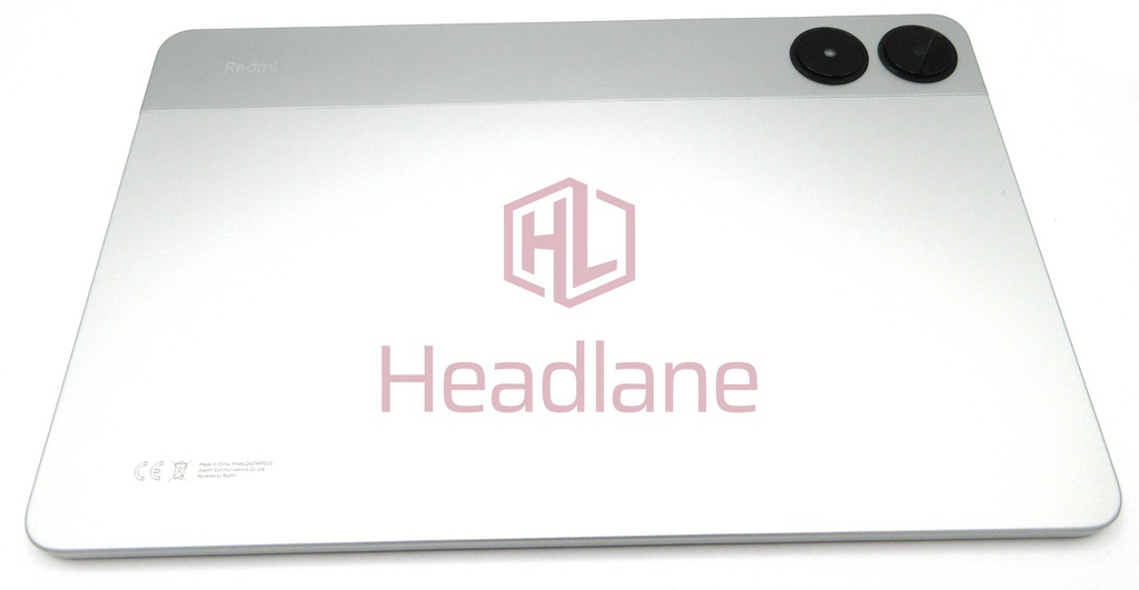 Xiaomi Redmi Pad Pro 5G Back / Battery Cover - Silver / Green