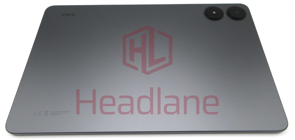 Xiaomi Poco Pad Back / Battery Cover - Dark Grey