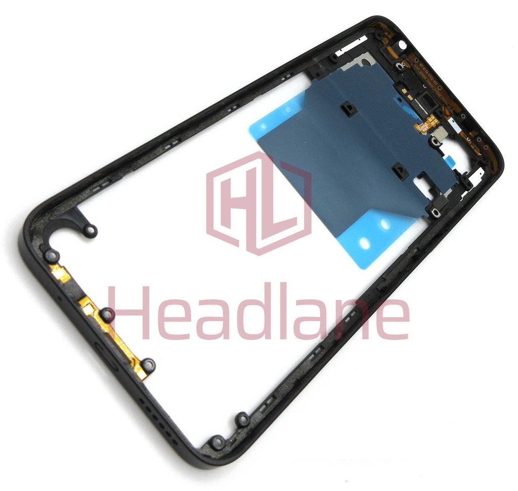 Xiaomi Poco M6 Middle Cover / Chassis - Black