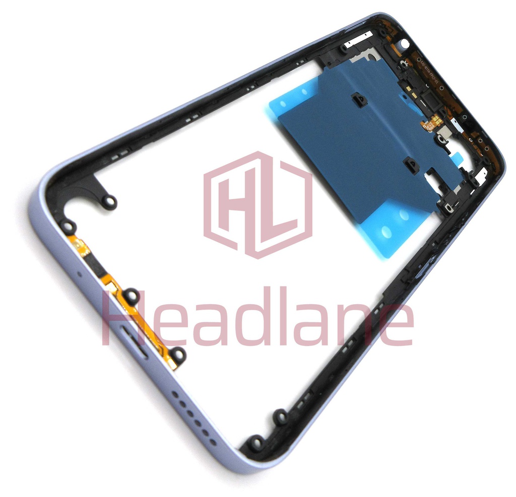 Xiaomi Poco M6 Middle Cover / Chassis - Purple