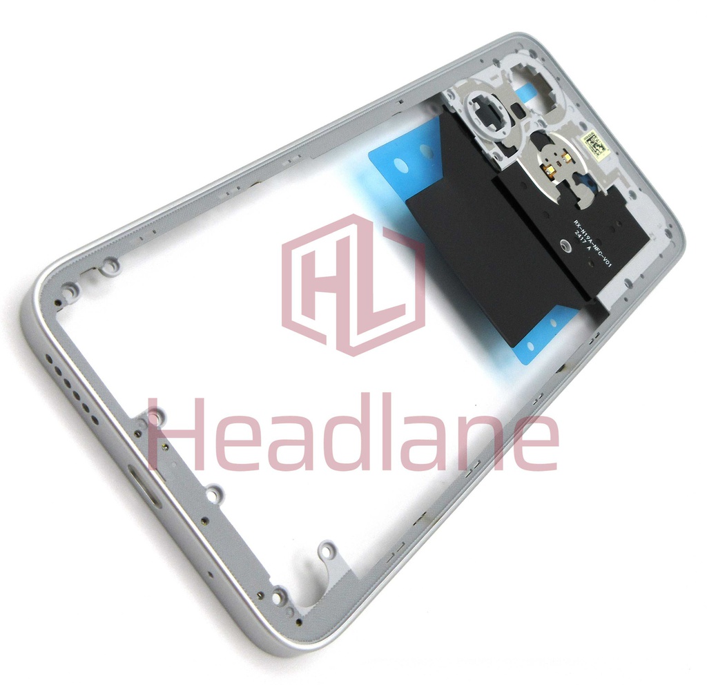 Xiaomi Poco M6 Middle Cover / Chassis - Silver