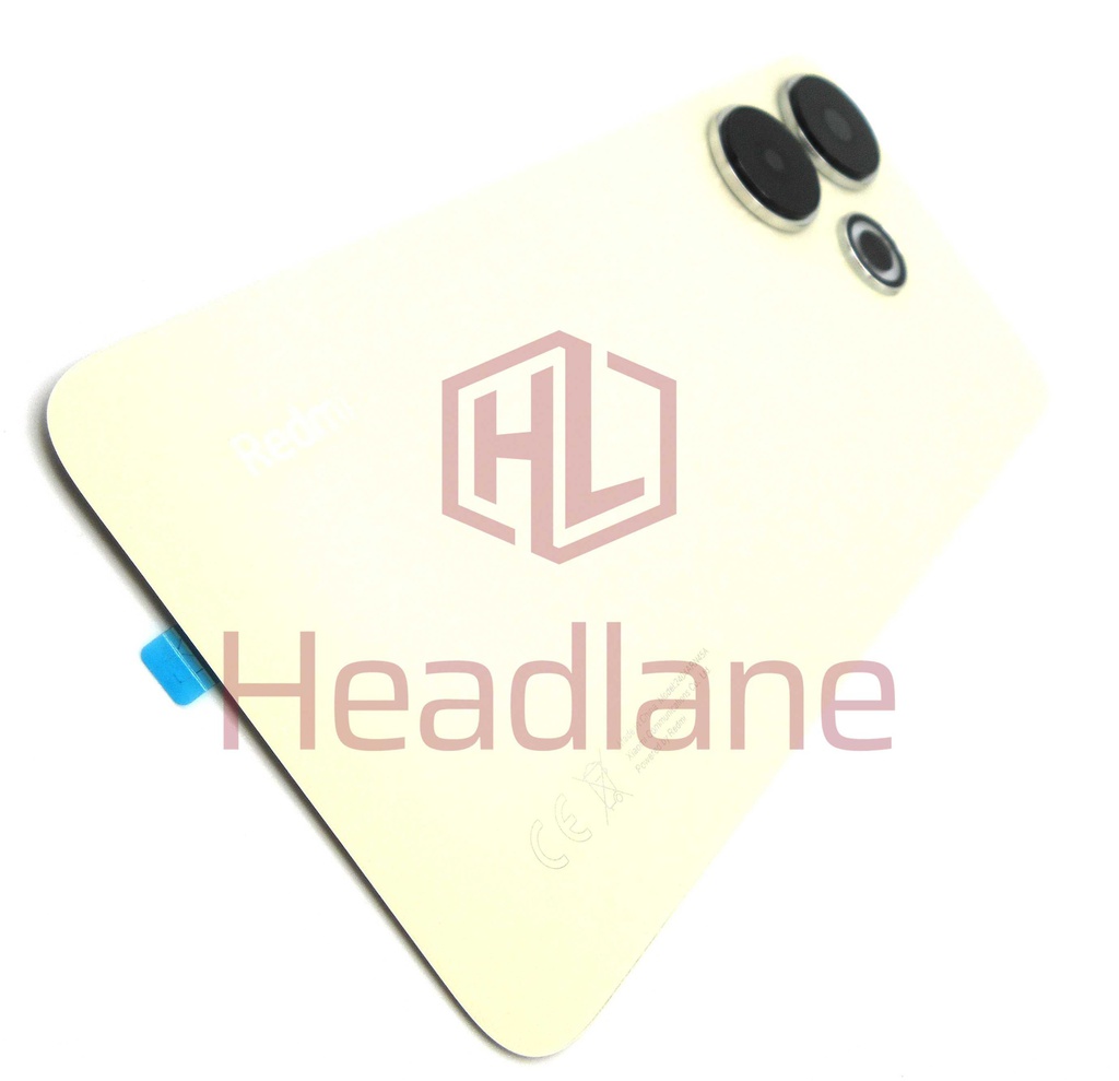 Xiaomi Redmi 13 Back / Battery Cover - Gold