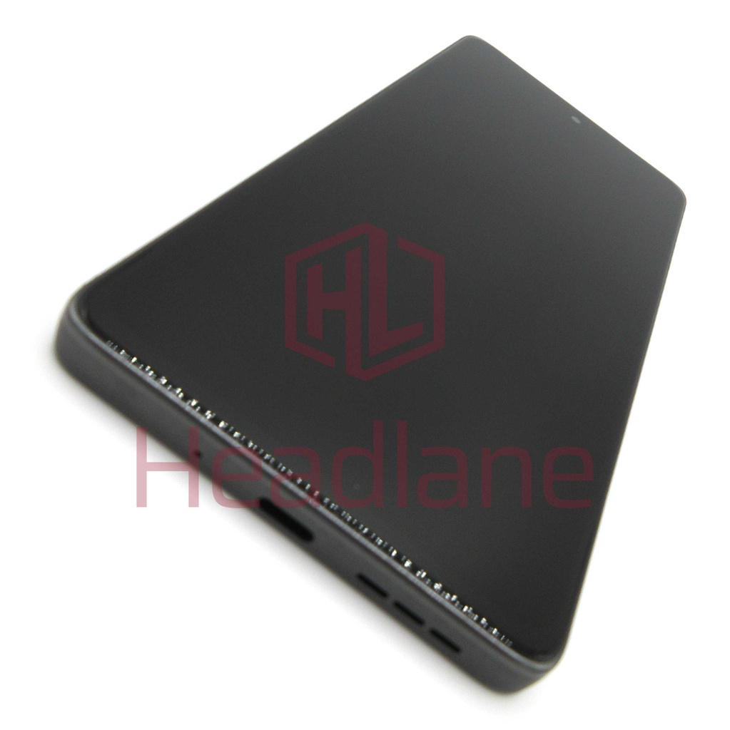 Motorola XT2437 Moto G75 5G LCD Display / Screen + Touch - Charcoal Grey