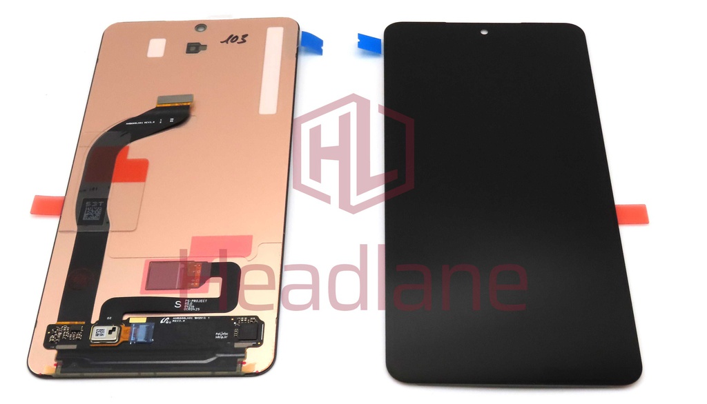 Samsung SM-S937 Galaxy S25 Edge LCD Display / Screen + Touch (No Frame)