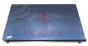 Samsung XE550XGA Galaxy Chromebook Plus 15.6&quot; OLED Display / Screen + Hinge + Lid - Neptune Blue