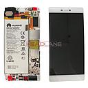 Huawei P8 LCD Display / Screen + Touch + Battery Assembly - White