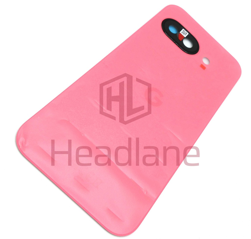 Google Pixel 9a Back / Battery Cover - Peony / Pink