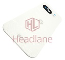 Google Pixel 9a Back / Battery Cover - Porcelain / White