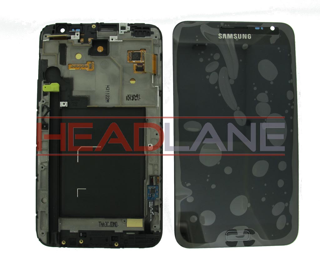 Samsung GT-N7000 Galaxy Note LCD Display / Screen + Touch - Black
