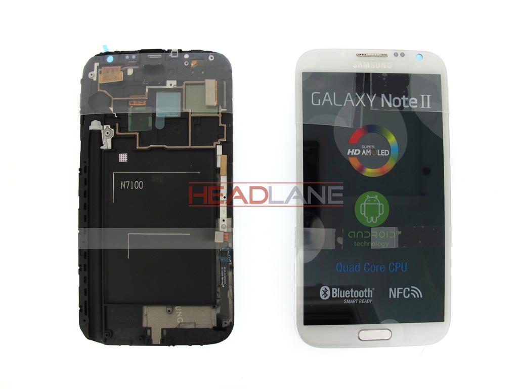 Samsung GT-N7100 Galaxy Note 2 LCD / Touch - White