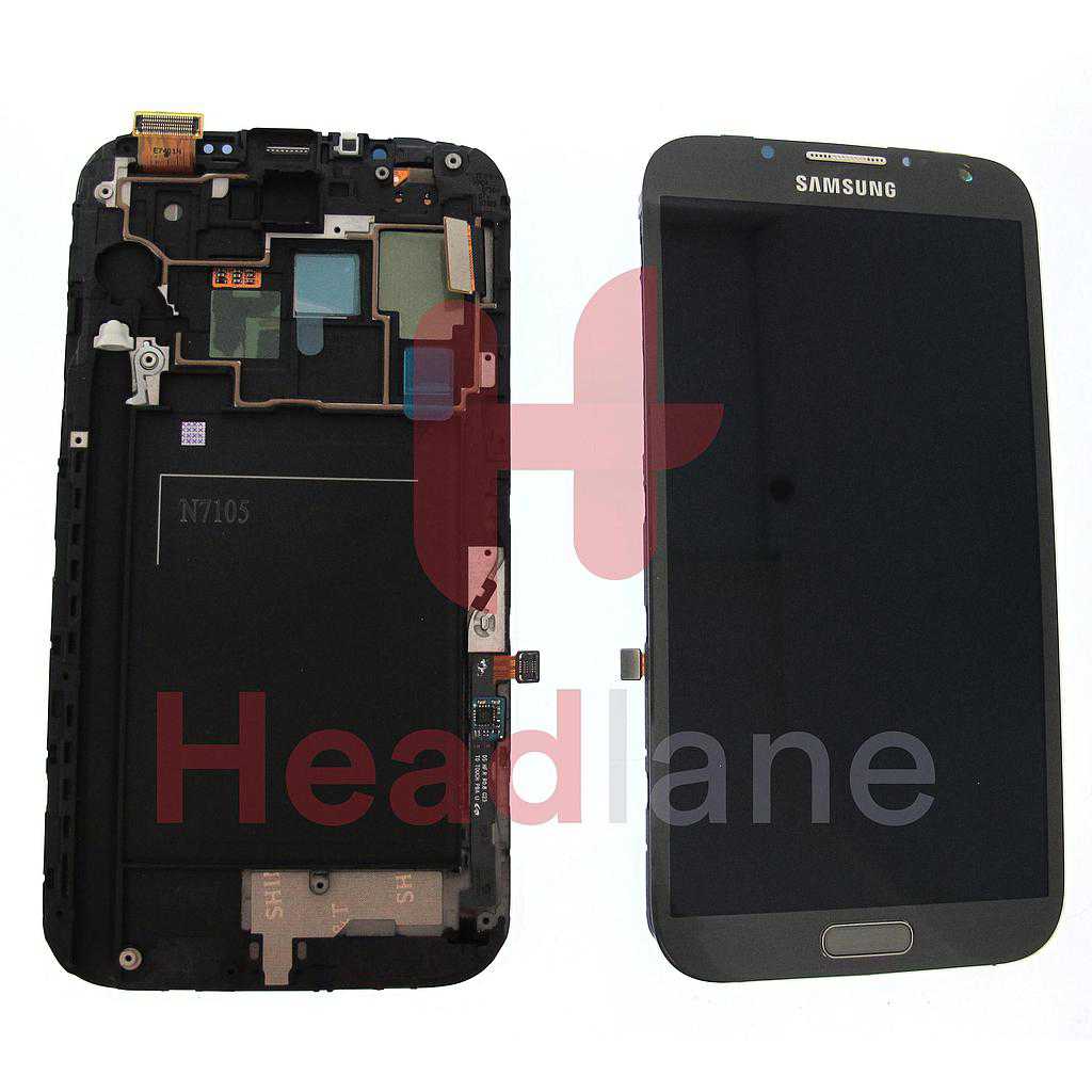 Samsung GT-N7105 Galaxy Note 2 LTE LCD / Touch - Grey
