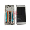 Nokia 3 LCD Display / Screen + Touch - Silver (Type A - Dual SIM)
