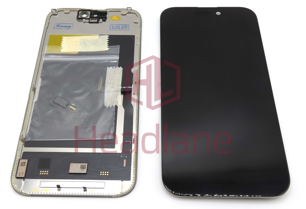 Apple iPhone 15 Pro Soft OLED Display / Screen (120Hz) (DD)