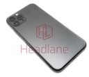 Apple iPhone 11 Pro Back / Battery Cover + Small Parts - Space Grey (Pulled - Grade B)