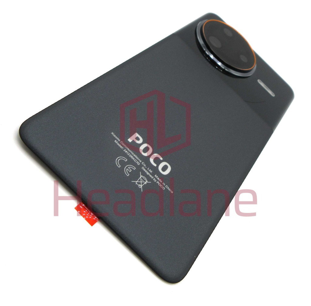 Xiaomi Poco F7 Ultra Back / Battery Cover - Black