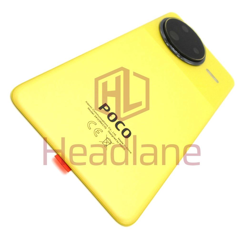 Xiaomi Poco F7 Ultra Back / Battery Cover - Yellow