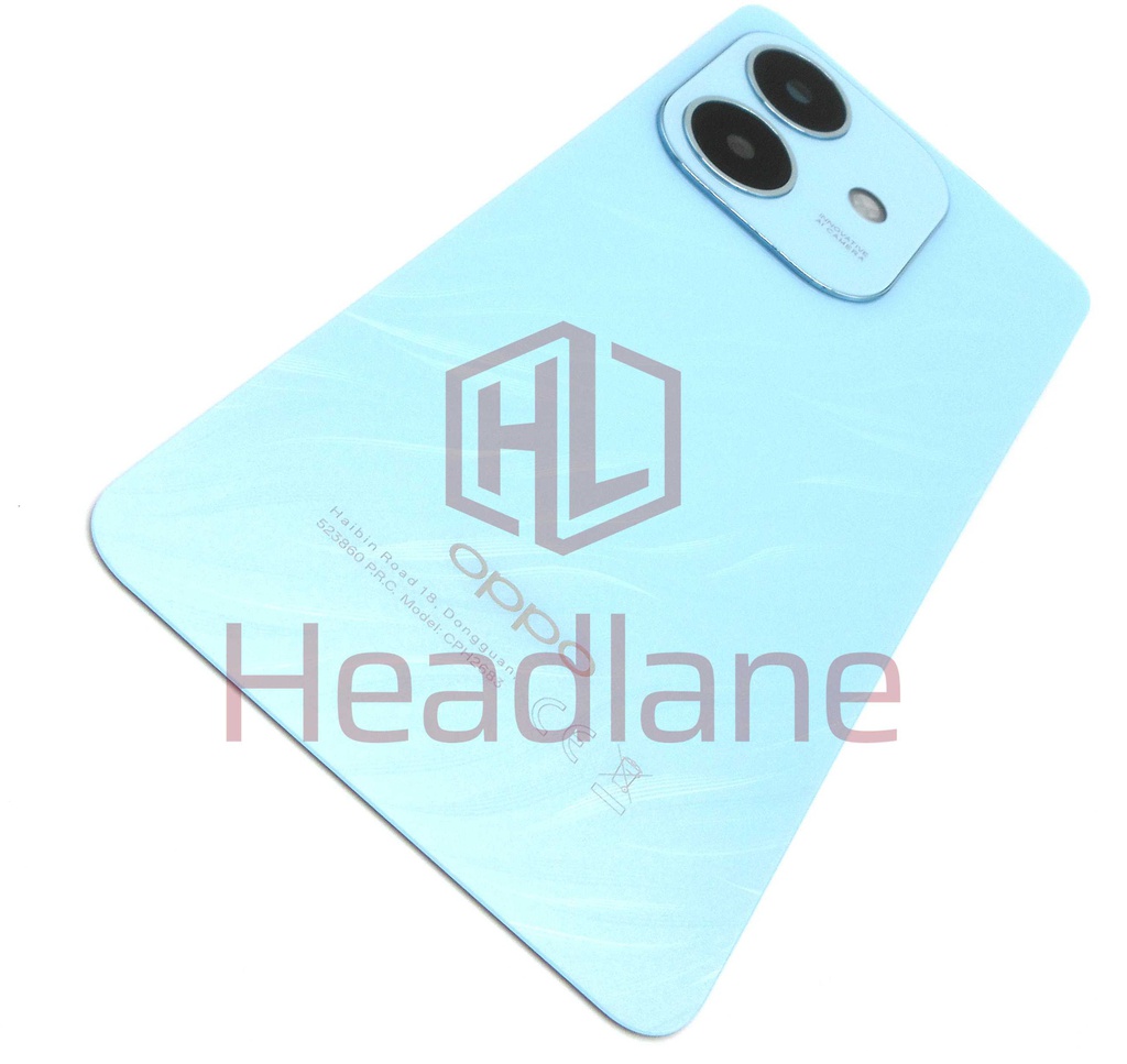 Oppo CPH2683 A3 Back / Battery Cover - Ocean Blue