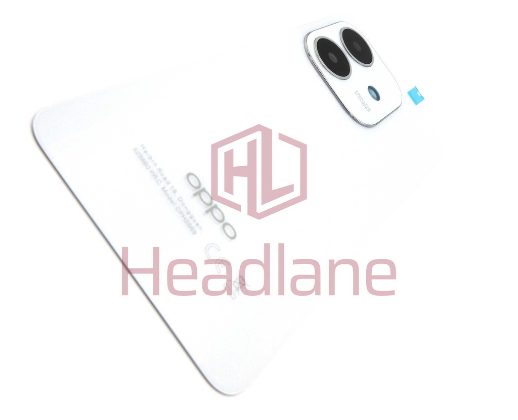 Oppo CPH2669 A40 / A40m / A3 Back / Battery Cover - Starlight White