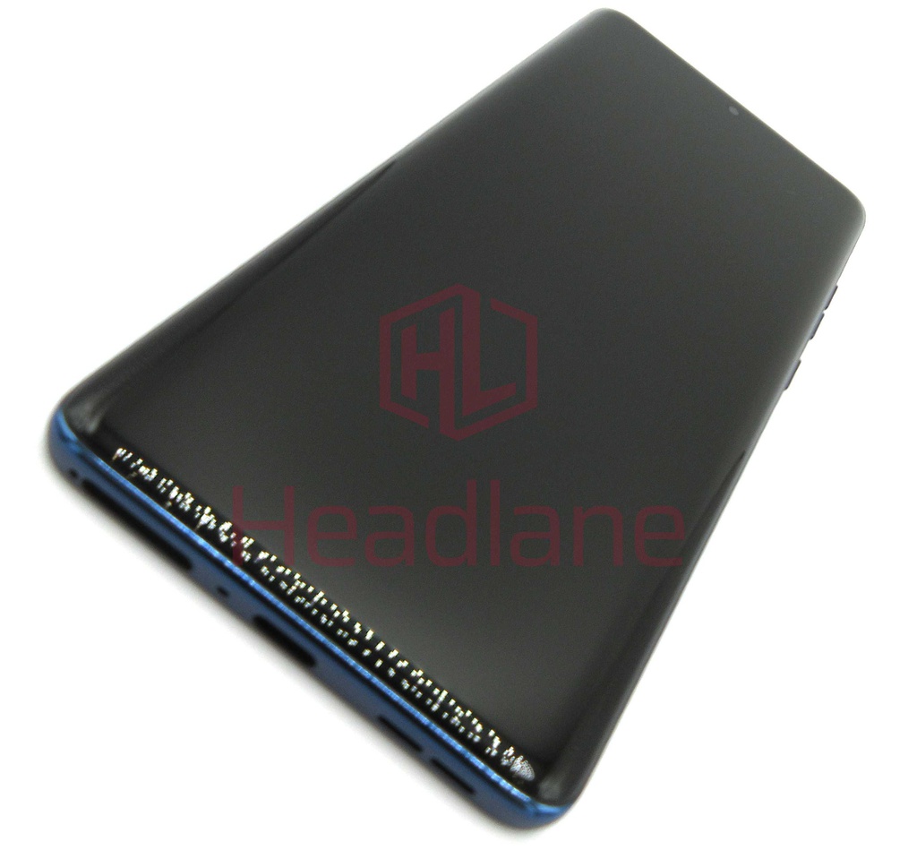 Motorola XT2505 Edge 60 LCD Display / Screen + Touch - Blue / Gibraltar Sea