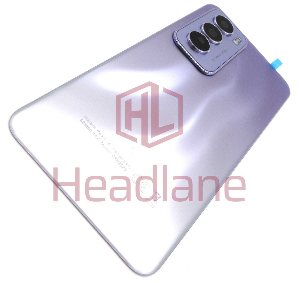 Oppo CPH2629 Reno12 Pro 5G  Back / Battery Cover - Nebula Silver