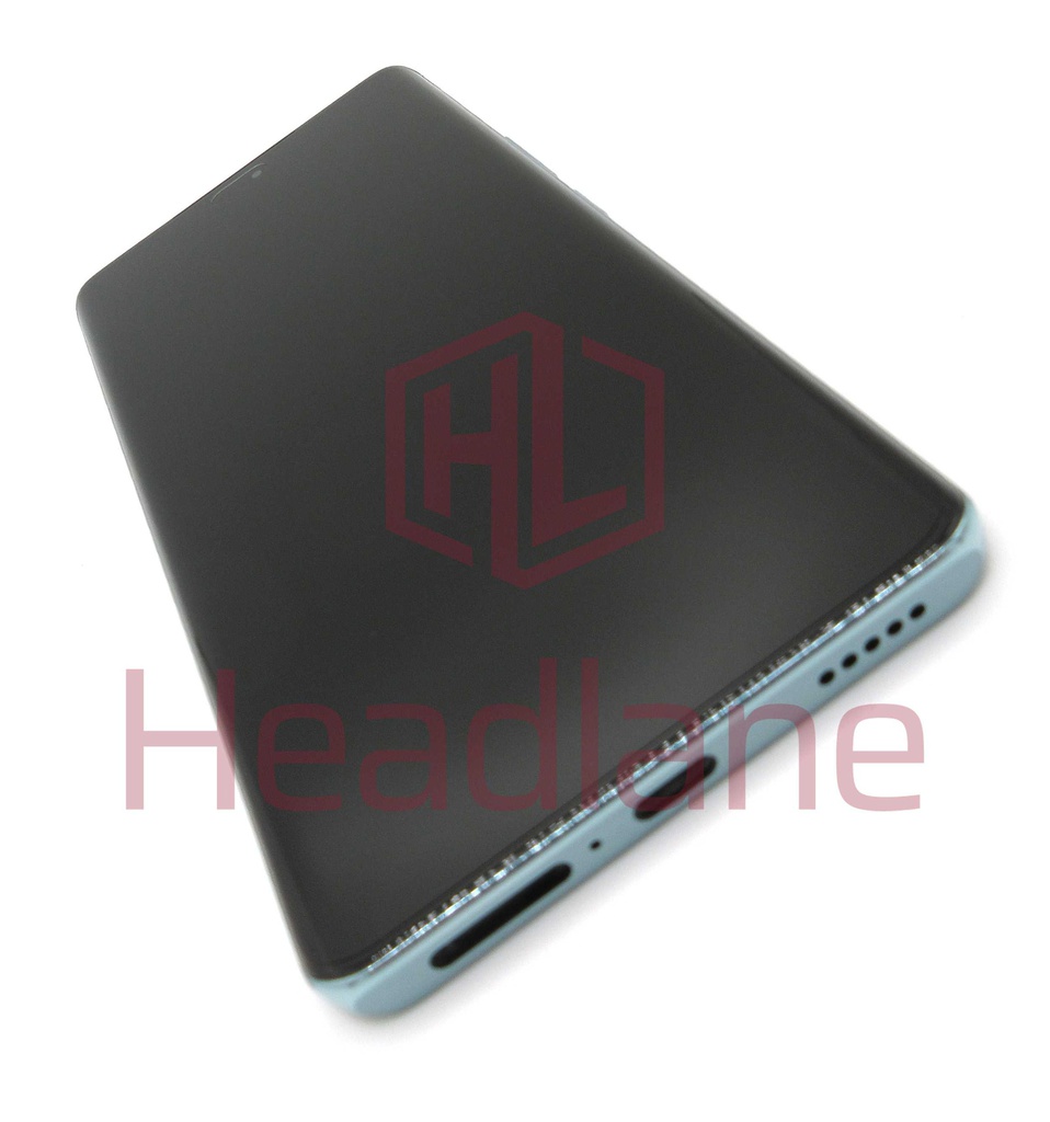 Honor Magic7 Lite LCD Display / Screen + Touch + HB556794EIW Battery - Jade Cyan