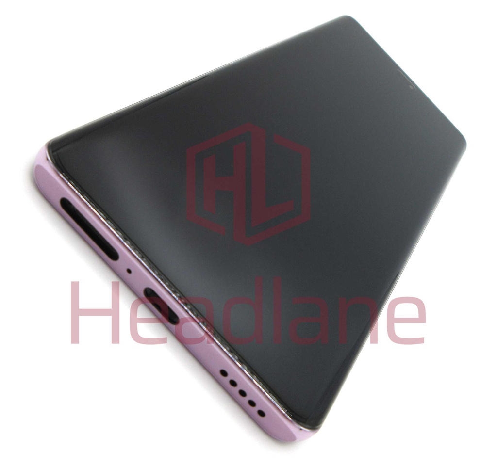 Honor Magic7 Lite LCD Display / Screen + Touch + HB556794EIW Battery - Titanium Purple