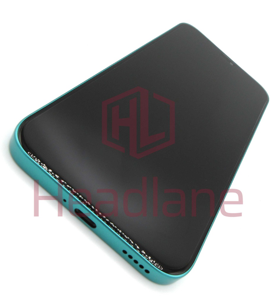 Honor X8c LCD Display / Screen + Touch + HB456592EHW Battery - Green